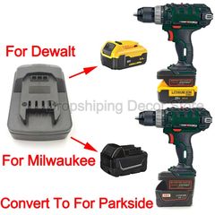 Battery Adapter For Makita/Dewalt/Milwaukee 18V Li-Ion Battery Convert To For Metabo 18V Lithium Battery Power Tools Accessories