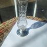 1979 Crystal glass vase and Sterling silver base Image 2