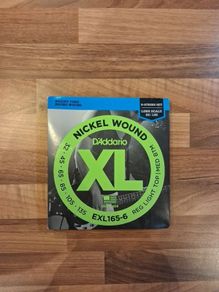 Daddarrio EXL165-6 Bass Stings Long Scale 32 to 135 Nickle Wound