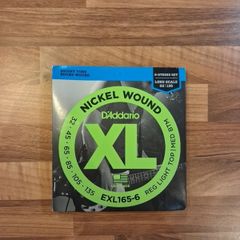 Daddarrio EXL165-6 Bass Stings Long Scale 32 to 135 Nickle Wound