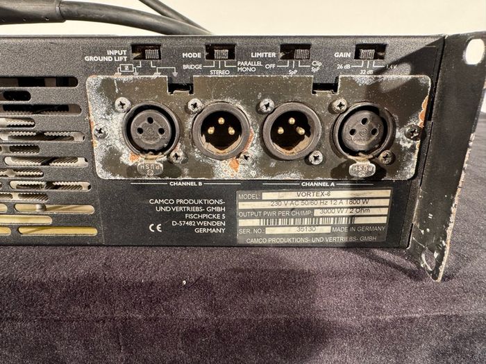 Camco Vortex 6 amplifier