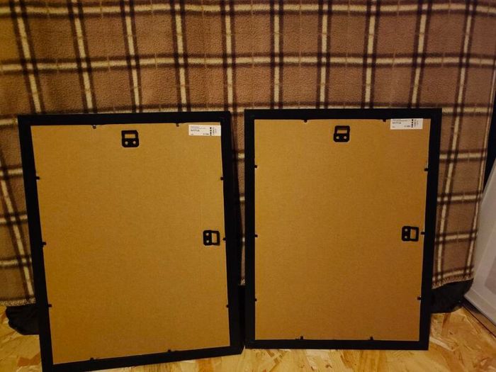 Coffee theme 2 framed posters 30x40 cm