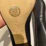 Women shoes low heel black leather designer Unisa size 5 BNWT Image 8
