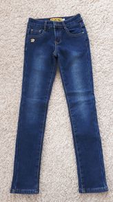 NEW 9-10Y Boy Jeans Denim Warm Inside Lining
