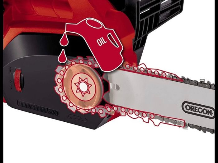Electric Chainsaw -- 2000W, 16 Inch (40cm) OREGON Bar and Chain, Saw Kickback Protection, Tool-Free Tensioning -- For Effortless Cutting Of Wood, Trees and Branches (FREE POSTAGE)