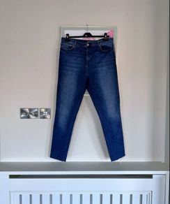 Mid Indigo Jeans with Side Strip from Mint Velvet. UK 16R / EU 44