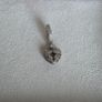 Pandora locket angel wings,with enamel dangle charm very good condition Image 7