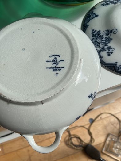 blue and white ceramics
