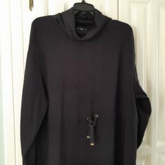 F&F Black Cowl Neck Top New