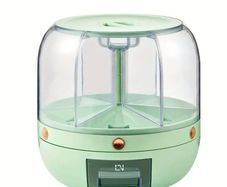 Mint green food dispenser/ grain dispenser / treat dispenser - brand new