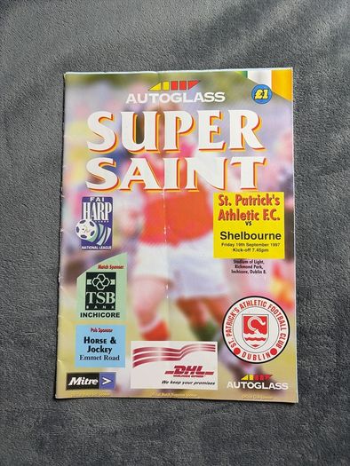 St Patrick's athletic magazine