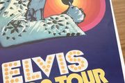 Rare Genuine Elvis Memorabilia - Poster advertising Elvis on Tour