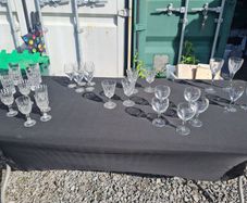 job lot of glasses