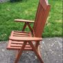 wooden garden chairs Image 4