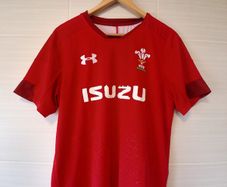 Wales Jersey. Official Under Armour Wales Rugby Home Jersey.Collect In Dublin Or Receive Via Post.