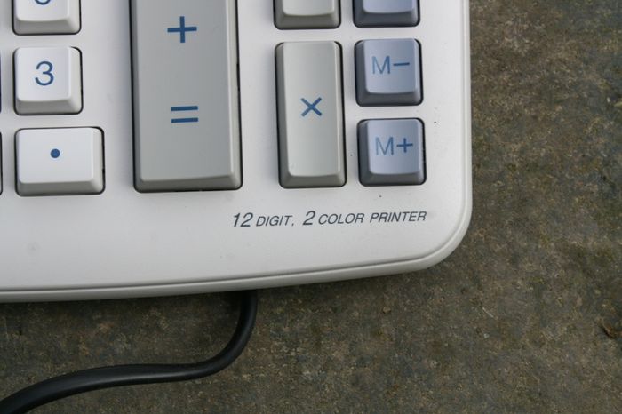 Sharp EL1607P 12 DIGIT Printing Calculator Mains Powered