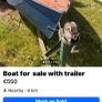 Boat with sails and trailer to pull it Image 6