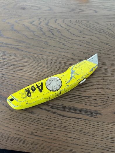Hultafors Knife / Stanley Knife Yellow / Orange