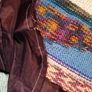 Handknit multicolor cardigan Medium Large Image 10