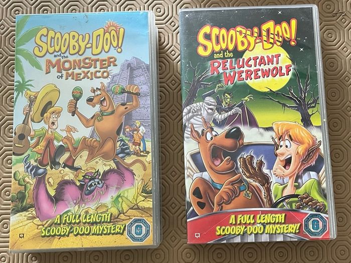 Scooby Doo video tapes