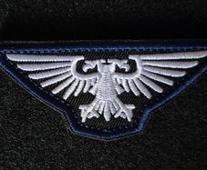 Warhammer, cloth patch.