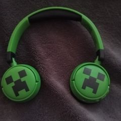 Minecraft creeper kids wireless Bluetooth headphones