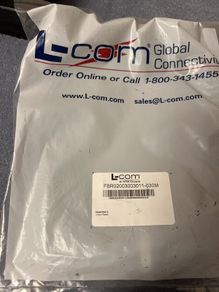 l-com fibre cable om1 62.5/125 ofnp 30m
