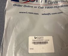 l-com fibre cable om1 62.5/125 ofnp 30m