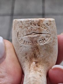 Vintage Nenagh clay pipe made in Limerick