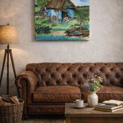 Acrylic on canvas!