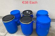 Blue barrel- blue drums