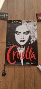Paul Walter Hauser Signed Cruella Movie Poster