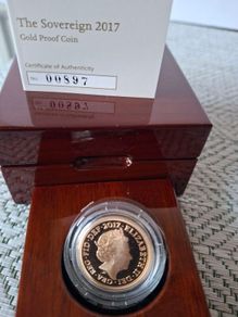2017 Gold Coin Soverign