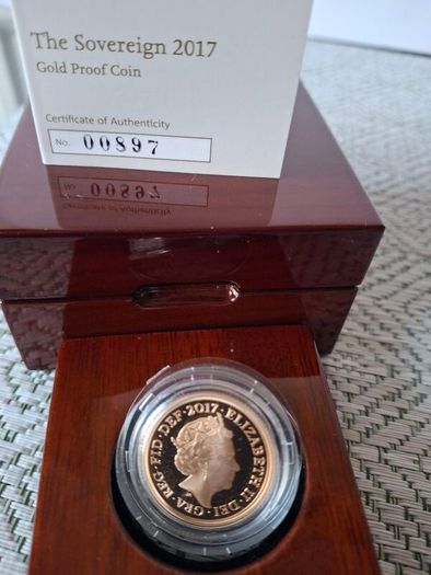 2017 Gold Coin Soverign
