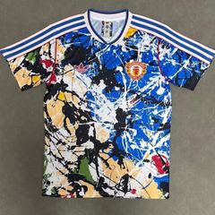 Manchester united x stone roses football jersey