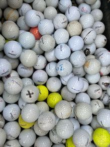 50 used mixed Titleist practice grade golf balls