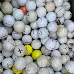 50 used mixed Titleist practice grade golf balls