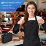 Clay Sculpting Tools,Set of 30 Pottery Tools Clay Modelling Tools Kit Wood Clay Carving Tools Set with Storage Bag,Apron and Sleeves Image 5