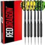 FREE P&P Steel Darts Set, Professional 23g Darts Tip with Non-Slip Stainless Steel Shaft, Poly Flights, PVC Shafts, Dart Sharpener, Rubber Rings, Flight Protecter, with Gift Box Image 5