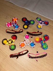 Kids bracelet and spinner