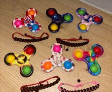 Kids bracelet and spinner
