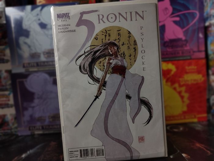 5 Ronin ! Issue #4 ! Psylocke ! David Mack Variant Cover ! 2011 ! by Marvel !