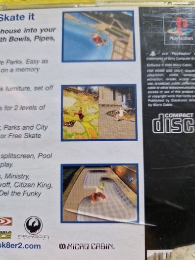Street Skater 2 PlayStation1 Ps1 PlayStation2 Ps2 games Original