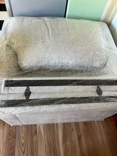 Brand new grey armchair x2 one new and one lightly used