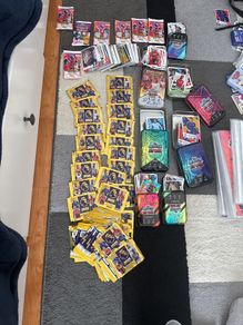 Huge Football Cards & Pack Lot - Panini Premier League 2025 Packs & Topps Match Attax Tins