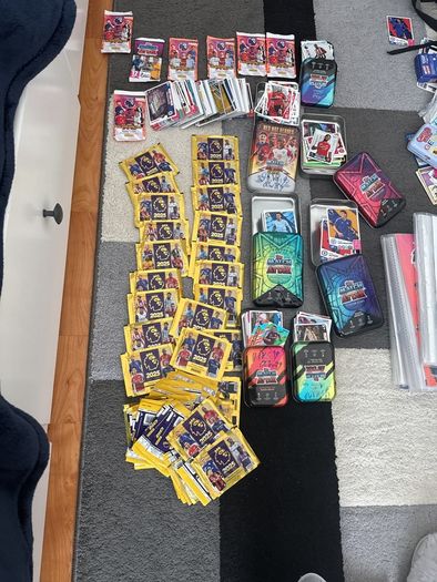 Huge Football Cards & Pack Lot - Panini Premier League 2025 Packs & Topps Match Attax Tins