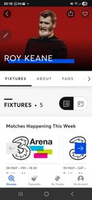 Roy Keane Tickets