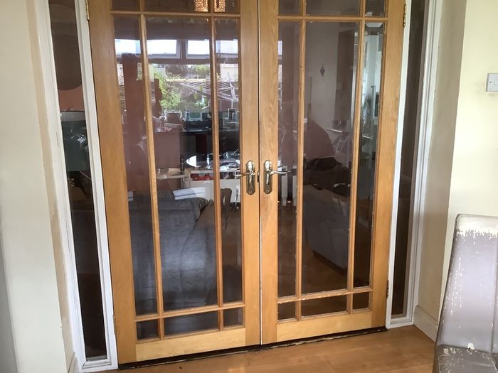 Solid wooden doors