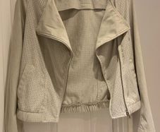 Faux Suede Jacket Size S