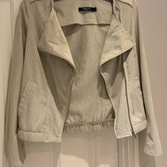 Faux Suede Jacket Size S